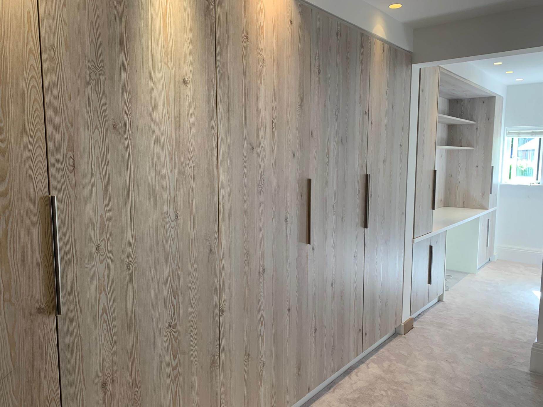 Fitted Wardrobe Doors in a dressing area